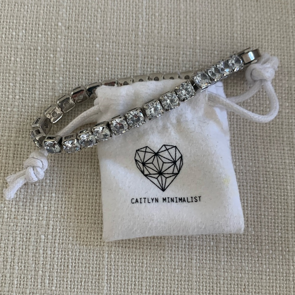 Caitlyn Minimalist Classic Tennis Bracelet